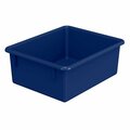 Jonti-Craft 8083JC 13 1/2'' x 11'' x 5 1/4'' Navy Blue Plastic Tub for Tub Units 5318083